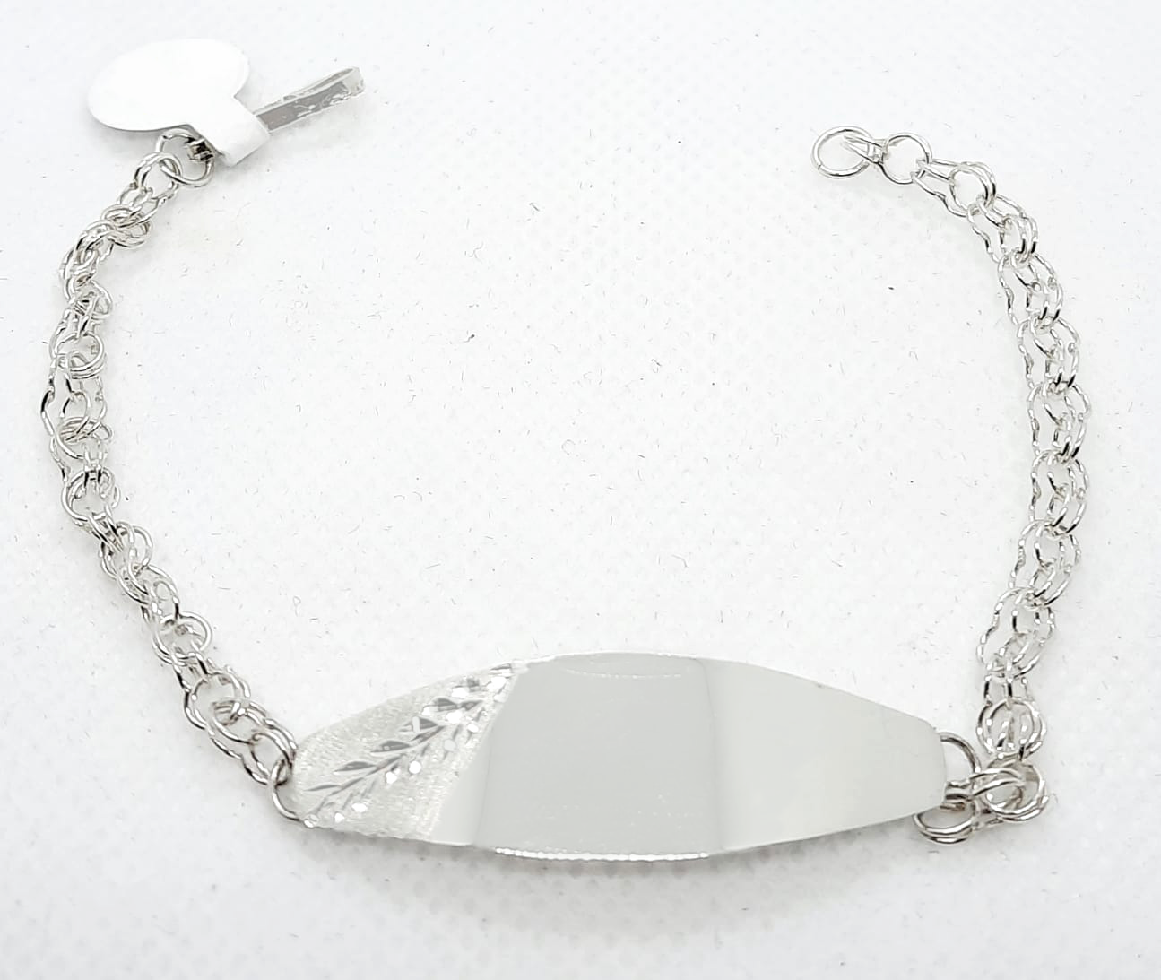 Silver Ladie ID Band